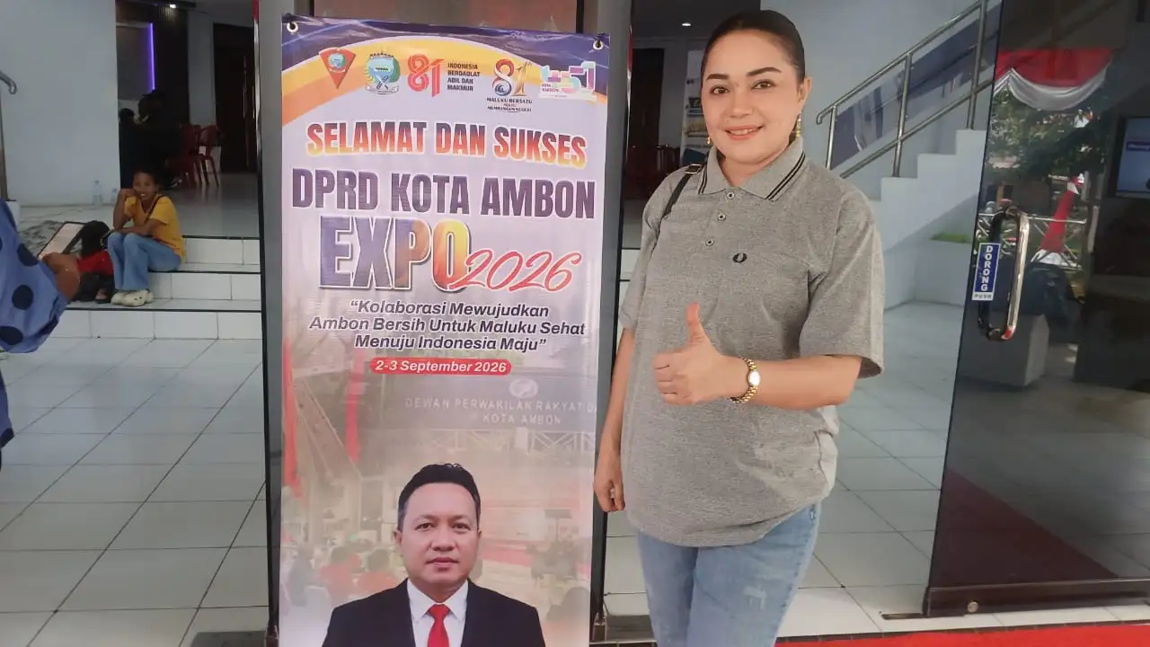 DPRD Kota Ambon Gelar Expo, Dessy: Majukan UMKM sebagai Bagian Transformasi Ekonomi Kerakyatan