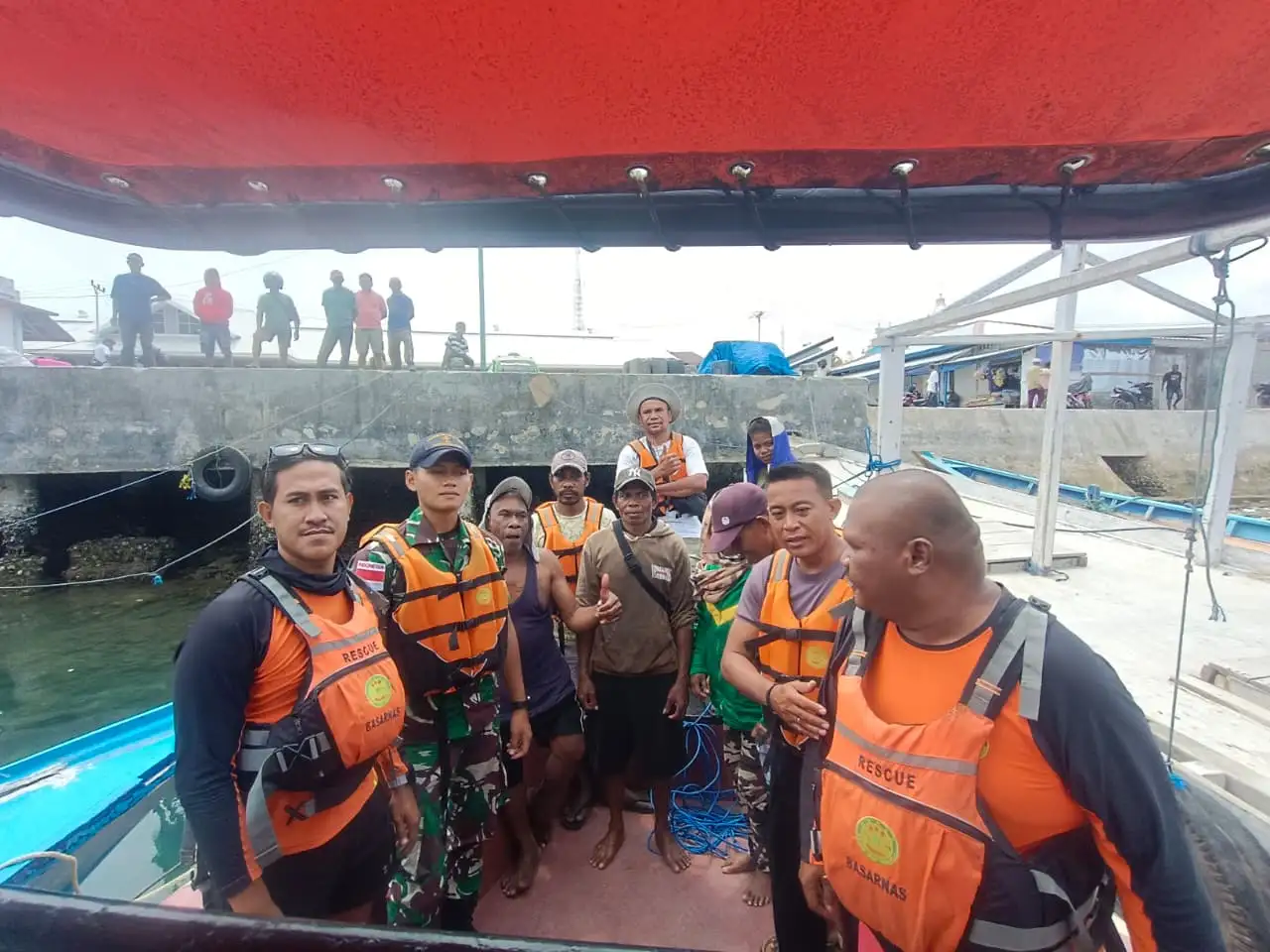 Longboat Mati Mesin di Perairan Maluku Tenggara, Empat Penumpang Berhasil Dievakuasi
