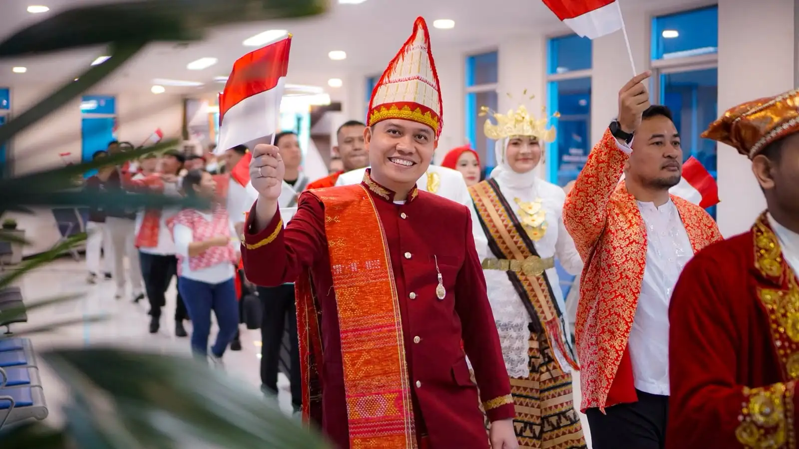 SEMARAK BUDAYA MALUKU WARNAI KEMERDEKAAN RI DI BANDARA PATTIMURA
