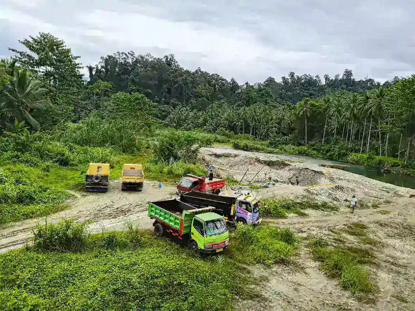 Galian C di Namrole Disorot, LP-KPK Minta Asal Material RSUD Salim Alkatiri Ditelusuri
