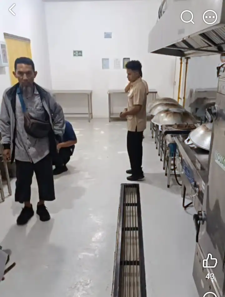 DLHP Kota Ambon Monitoring IPAL dan Pengelolaan Sampah di SPPG Benteng 2 dan Rumah Tiga 2